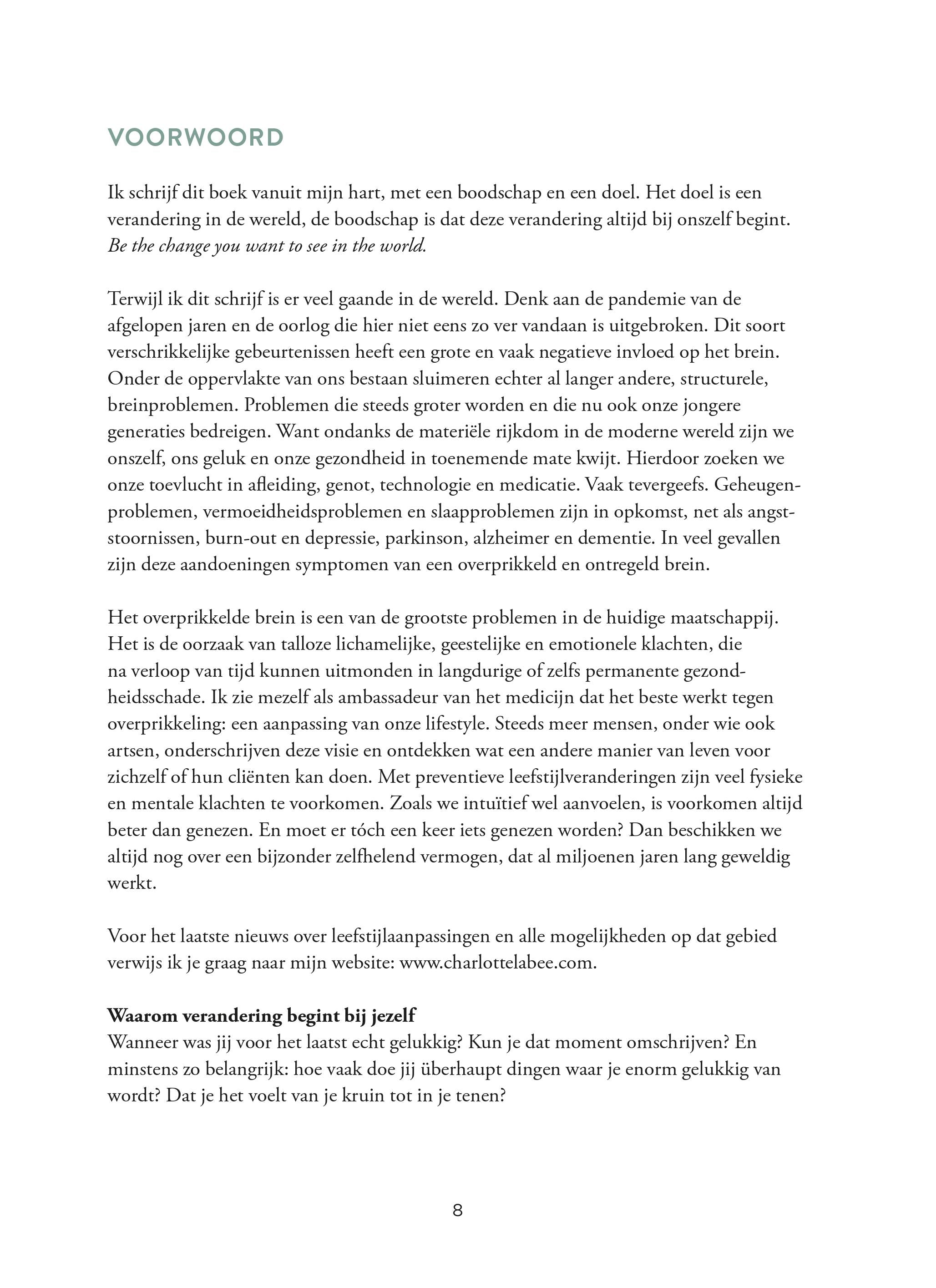 Boek Overprikkeld Brein Charlotte Labee