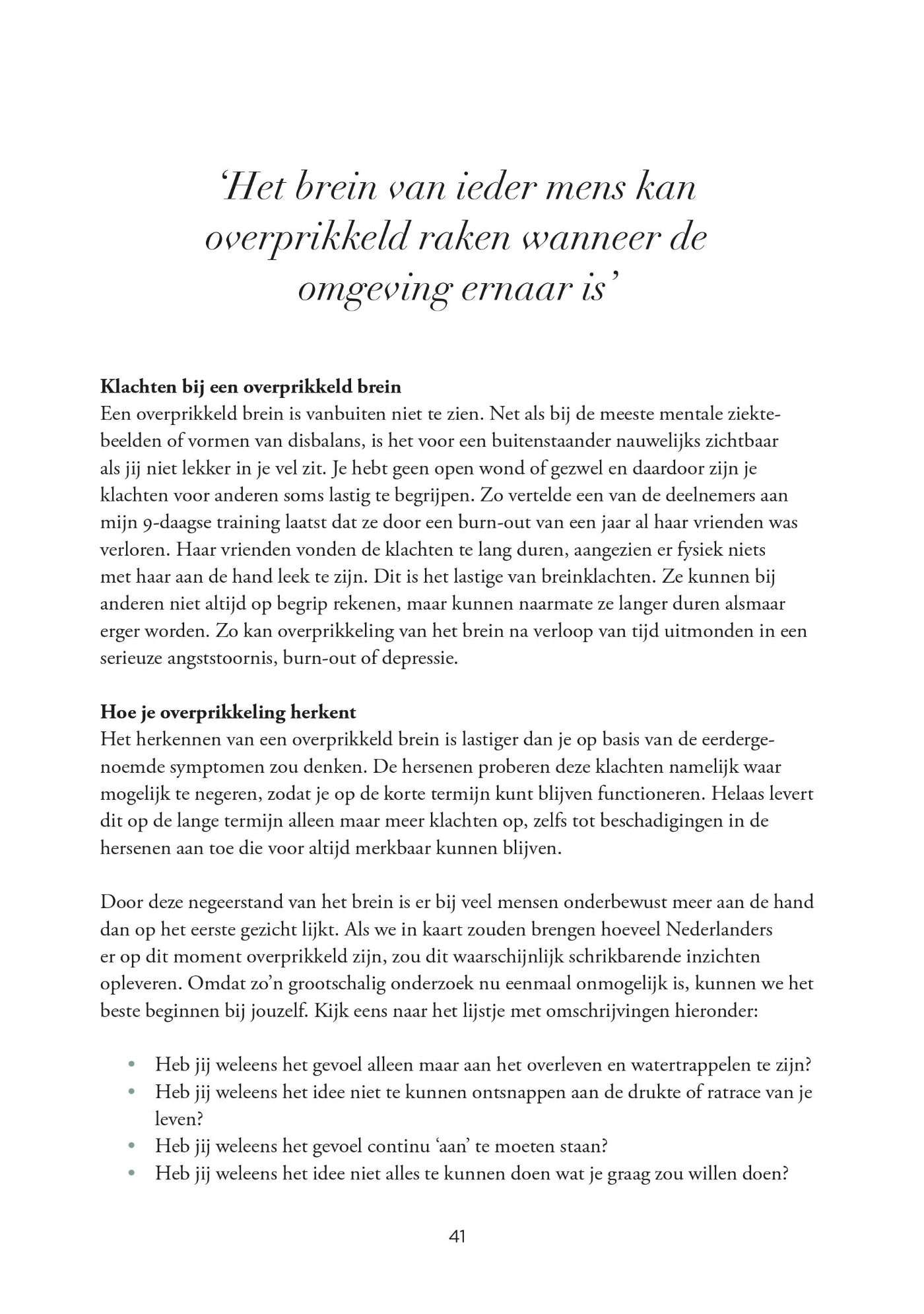 Boek Overprikkeld Brein Charlotte Labee