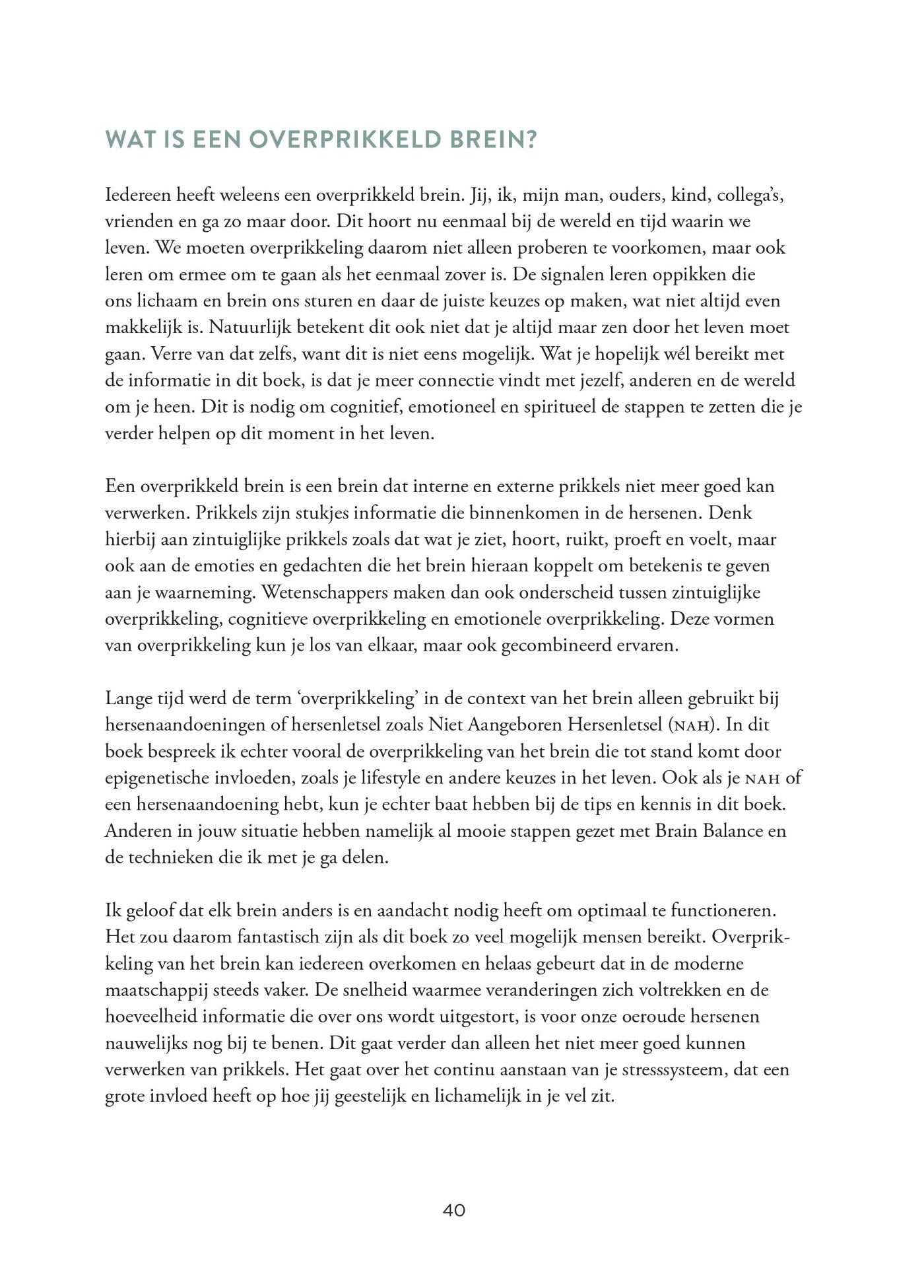 Boek Overprikkeld Brein Charlotte Labee