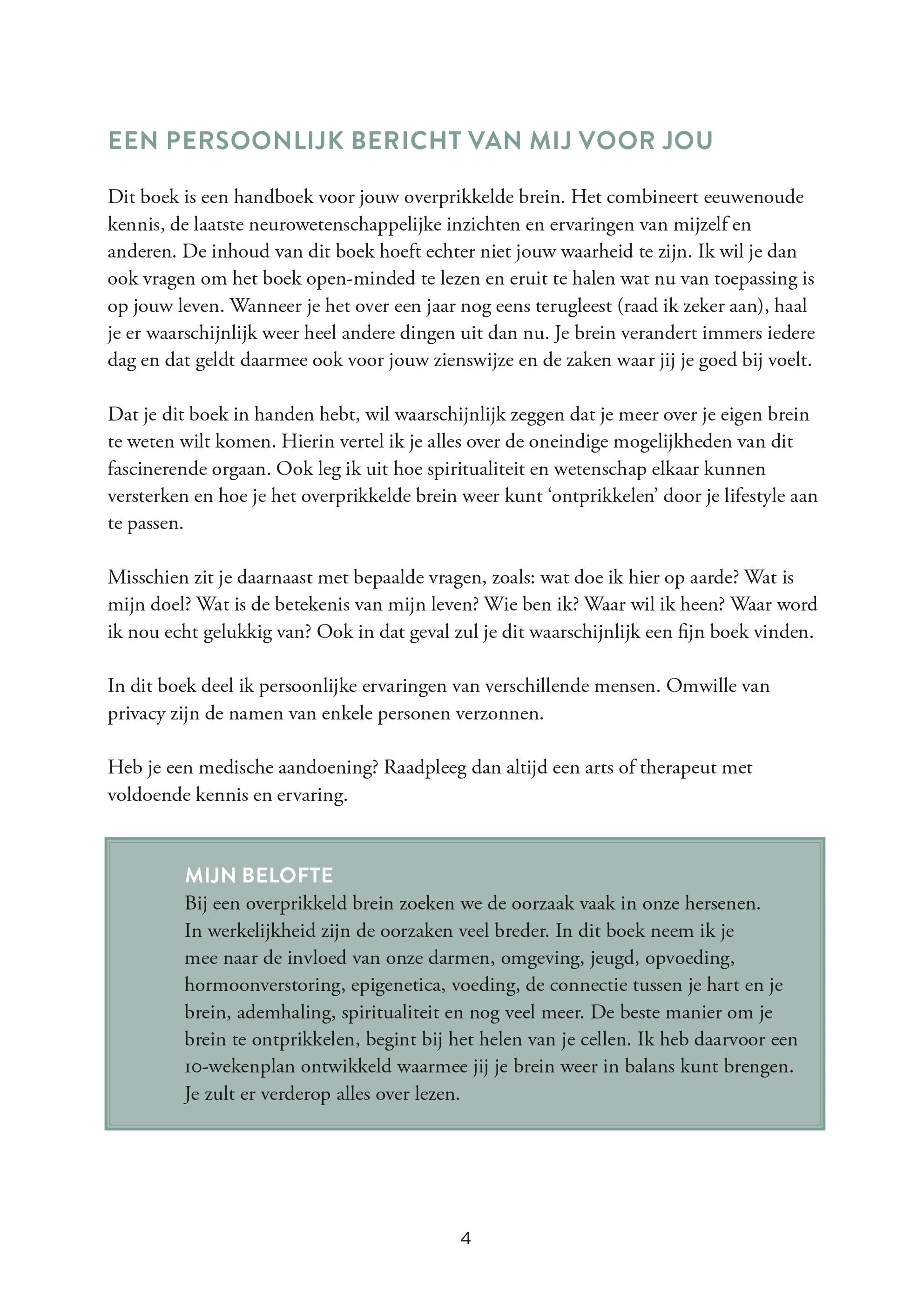 Boek Overprikkeld Brein Charlotte Labee